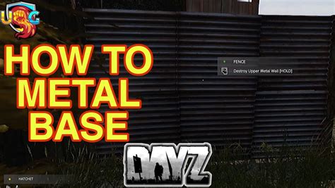 how to add sheet metal to fence dayz|sheet metal in dayz.